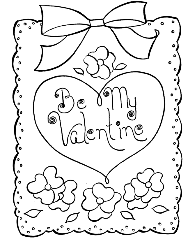 Valentine's Day coloring #13, Download drawings