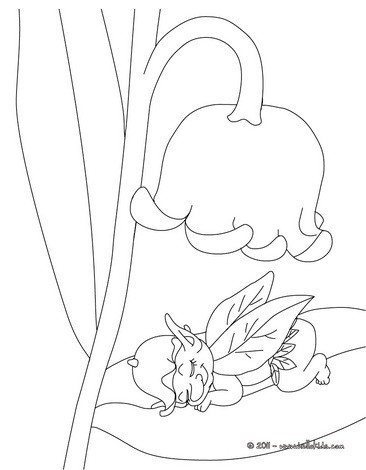 Lily Of The Valley coloring #16, Download drawings