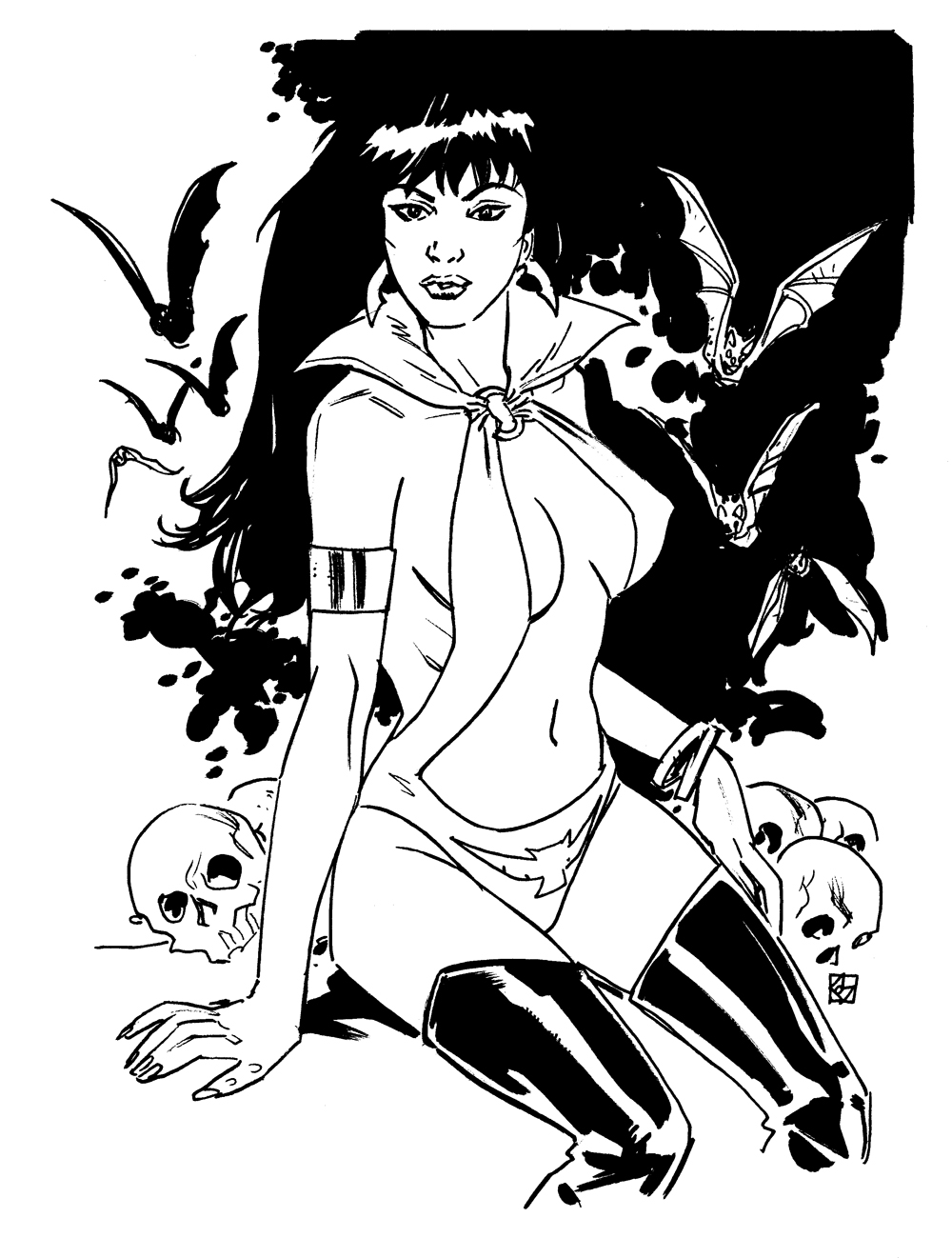 Vampirella clipart #11, Download drawings