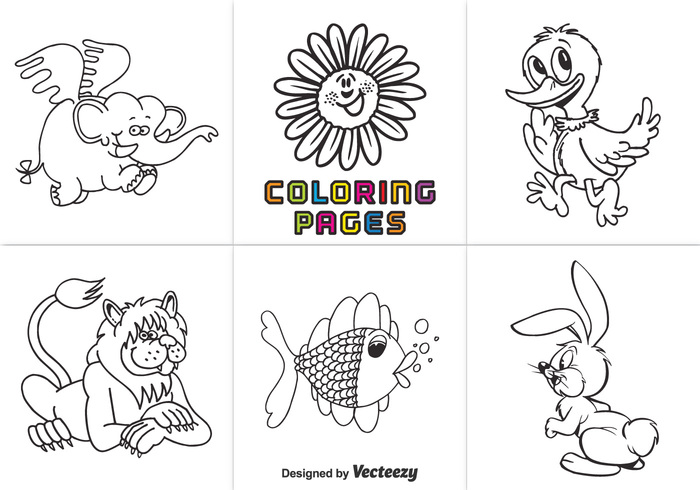 Vector coloring #18, Download drawings