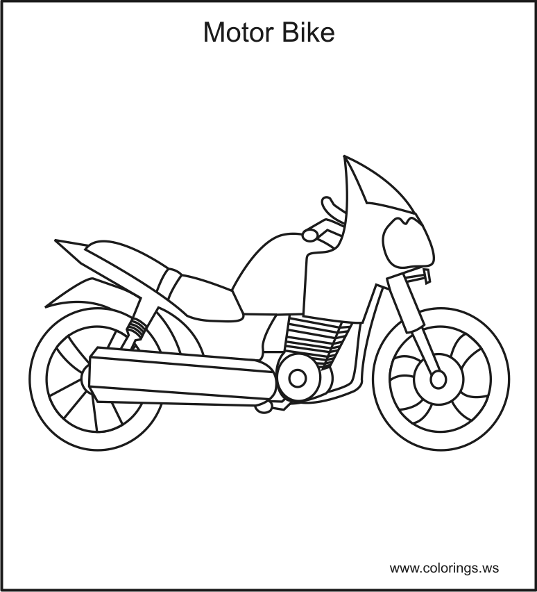Vehicle coloring #15, Download drawings