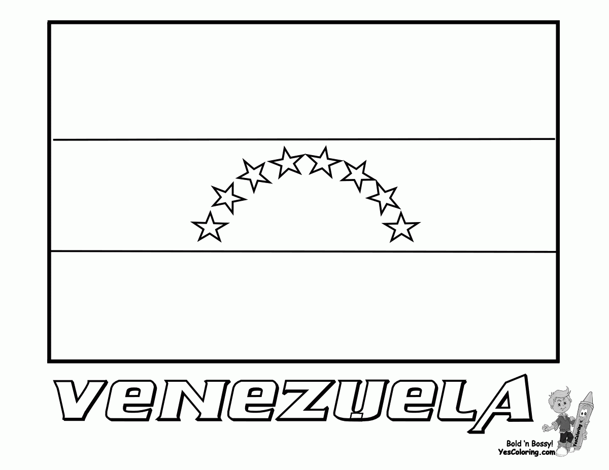 Venezuela coloring #4, Download drawings