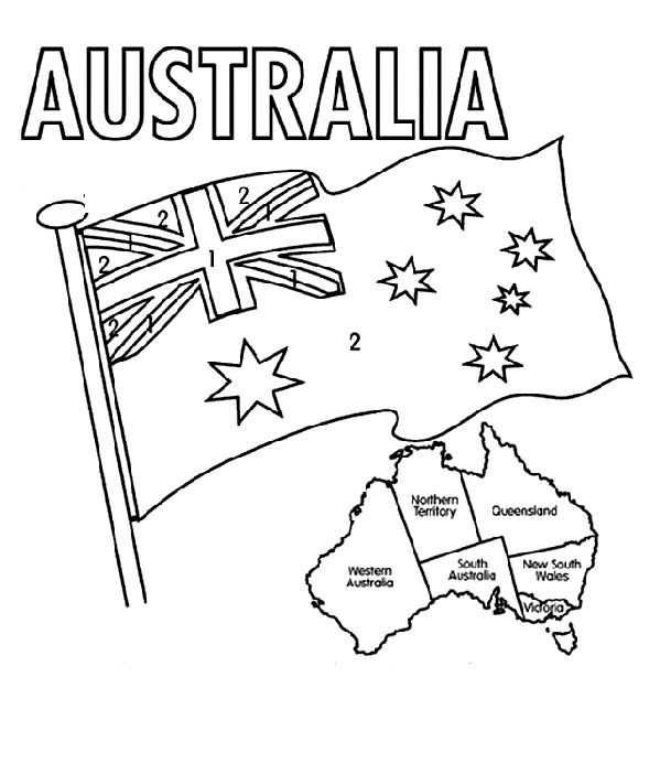 Victoria (Australia) coloring #8, Download drawings
