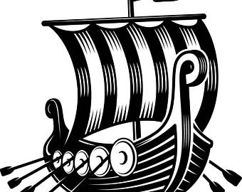 Viking Ship svg #2, Download drawings