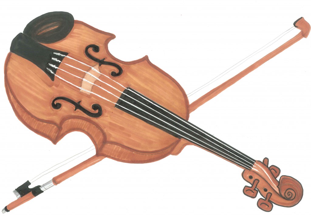 Violin clipart #1, Download drawings