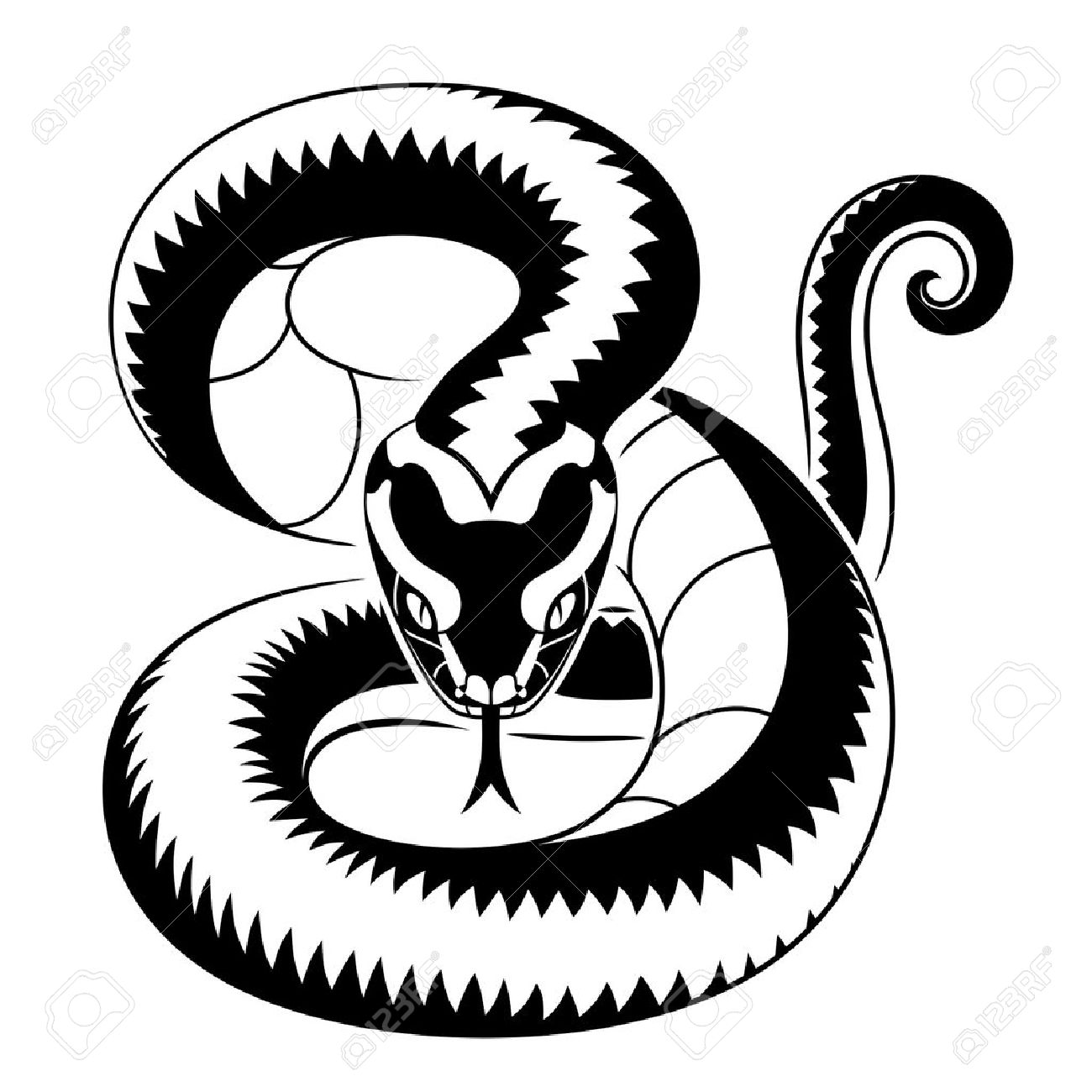 Serpent clipart #10, Download drawings