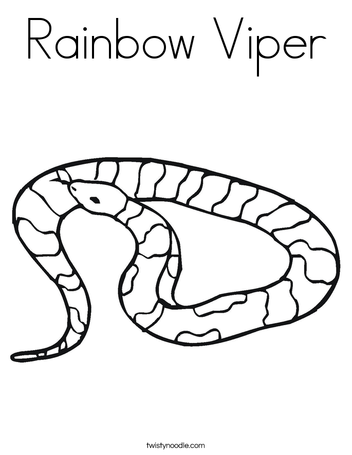 Viper coloring #20, Download drawings