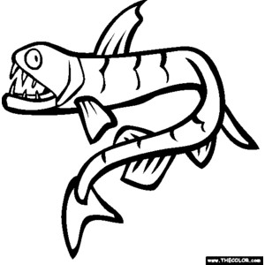 Viperfish coloring #13, Download drawings