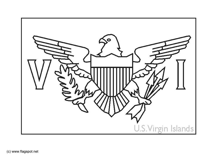 Virgin Islands coloring #9, Download drawings