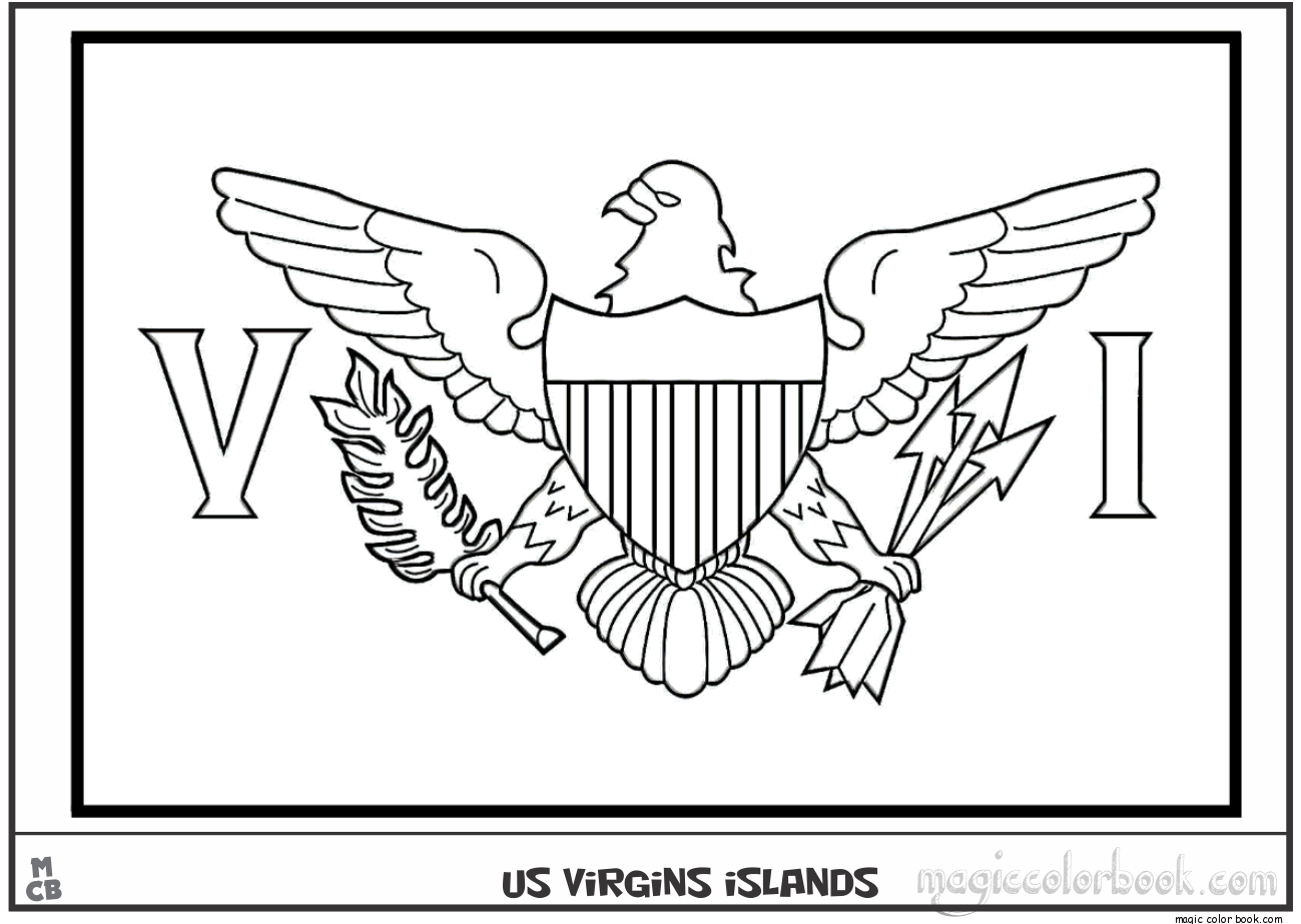 Virgin Islands coloring #19, Download drawings