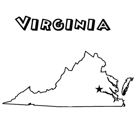 Virginia coloring #15, Download drawings