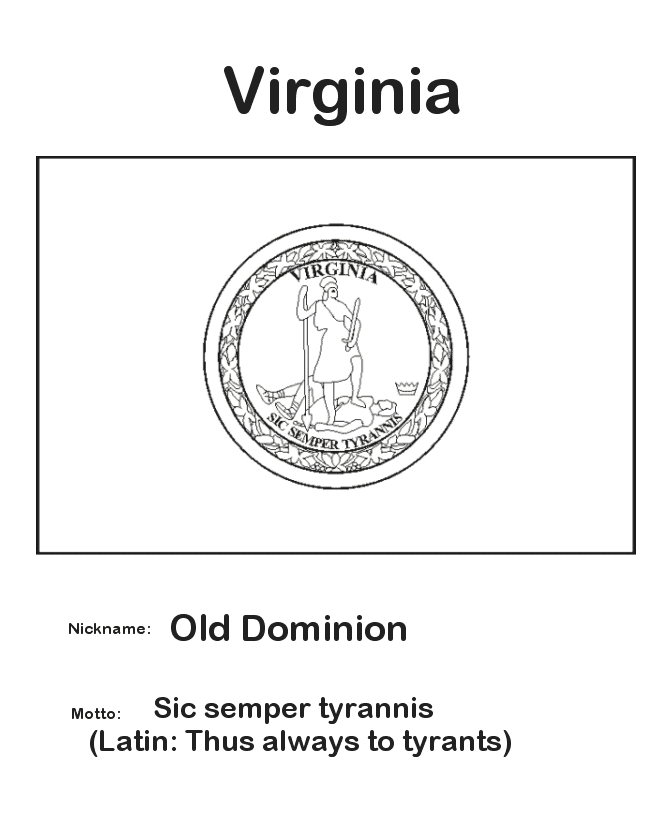 Virginia coloring #5, Download drawings