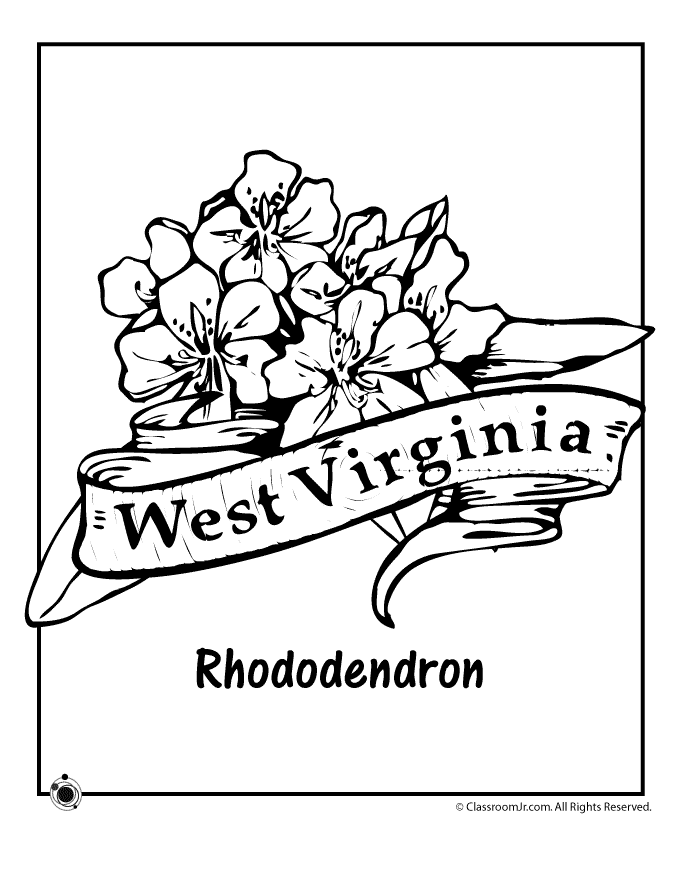 West Virginia coloring #19, Download drawings
