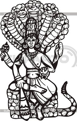 Vishnu clipart #2, Download drawings
