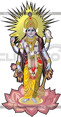 Vishnu clipart #1, Download drawings