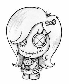 Vodoo Doll coloring #11, Download drawings
