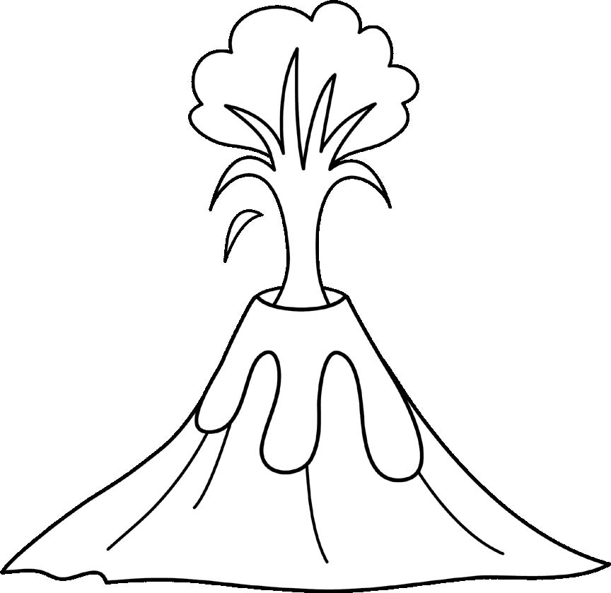 Volcano clipart #7, Download drawings