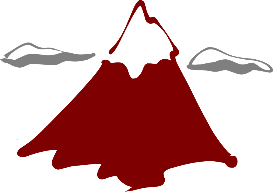 Volcano svg #2, Download drawings