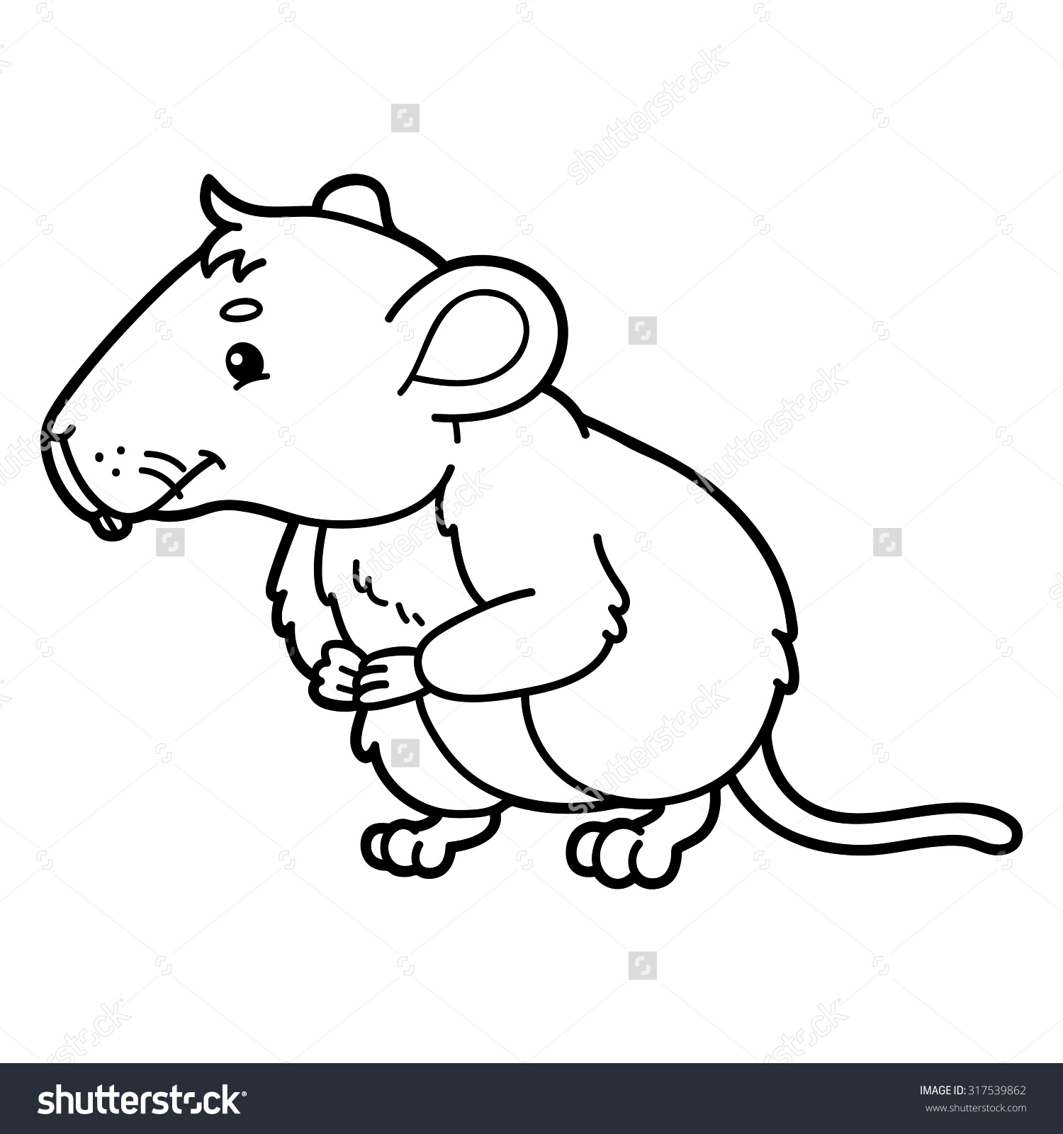 Vole clipart #3, Download drawings
