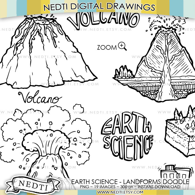 Vulcano Island coloring #1, Download drawings