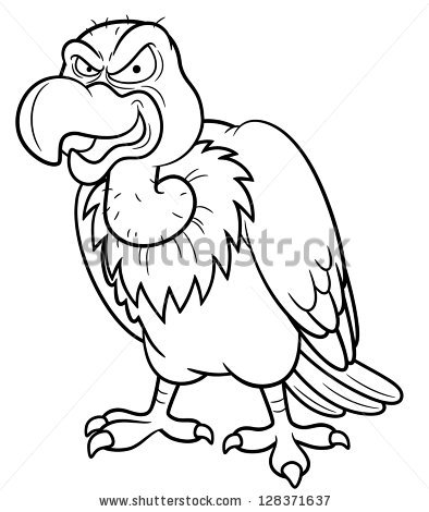 Vulture coloring #20, Download drawings