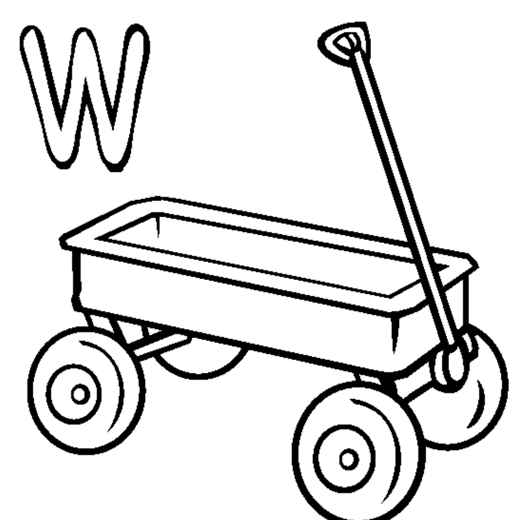 Wagon coloring #16, Download drawings