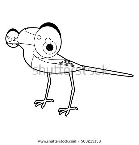 Wagtail coloring #15, Download drawings