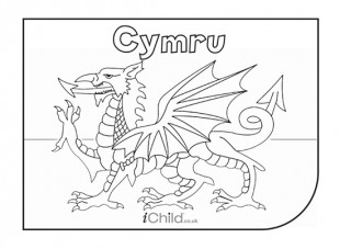 Wales coloring #6, Download drawings