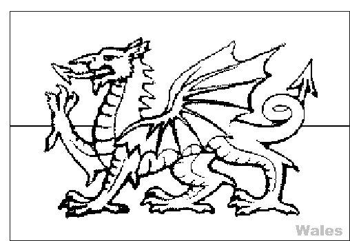 Wales coloring #4, Download drawings