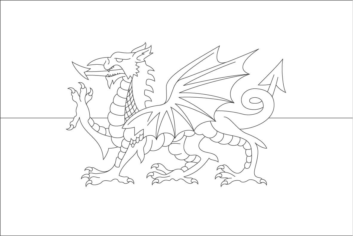 Wales coloring #18, Download drawings