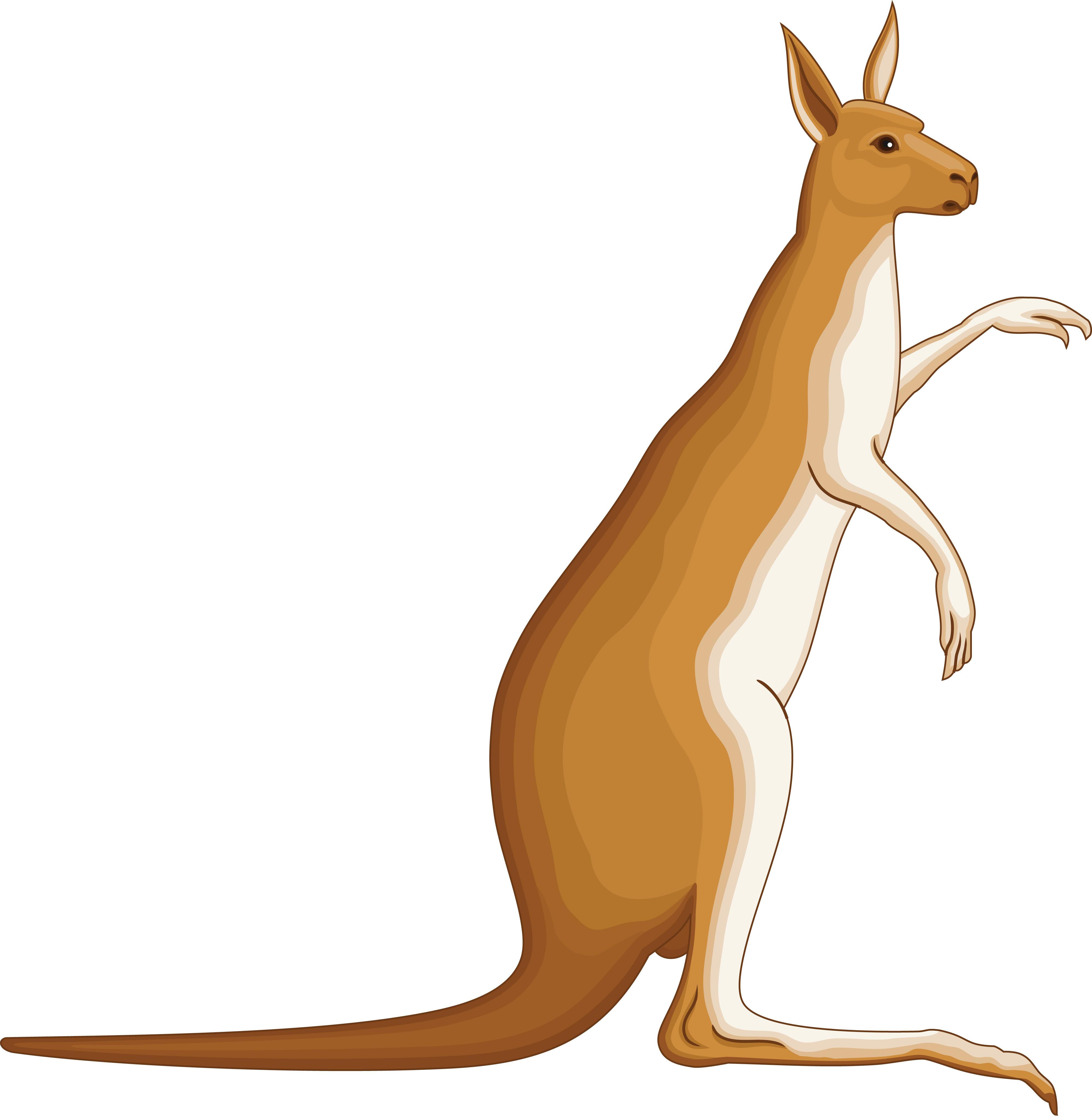 Wallaby svg #7, Download drawings