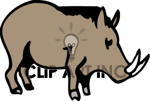 Warthog clipart #9, Download drawings