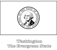 Washington State coloring #8, Download drawings