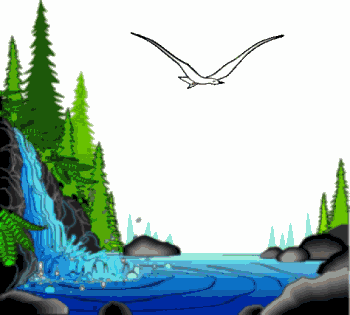 Wasserfall clipart #2, Download drawings