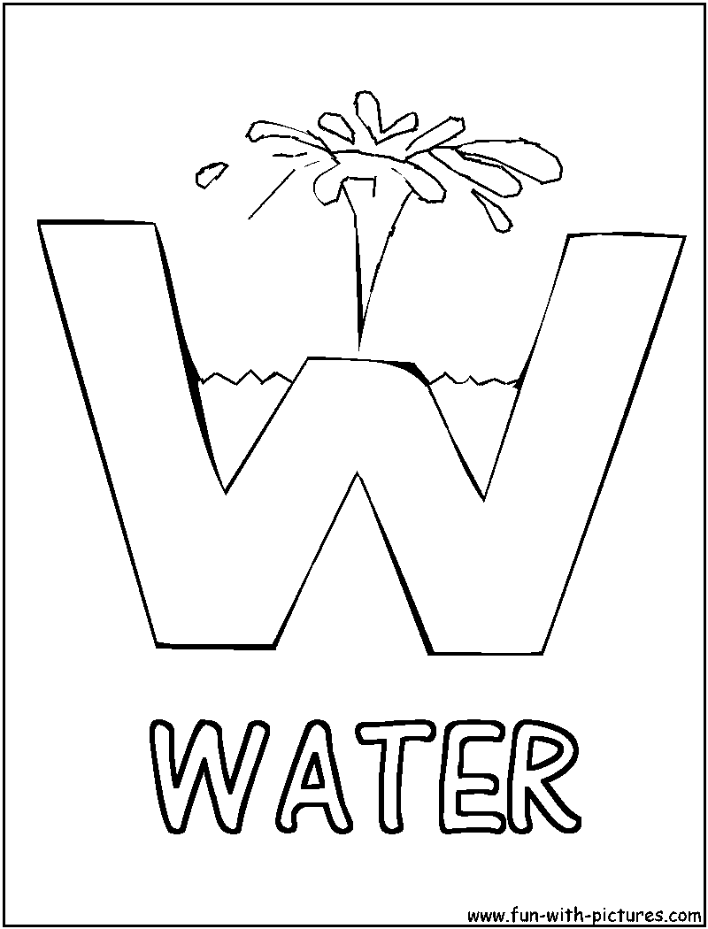 Water coloring #2, Download drawings