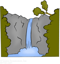 Waterfall clipart #11, Download drawings