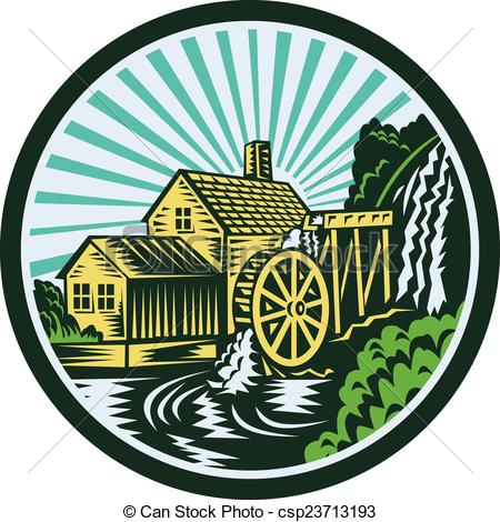 Watermill clipart #20, Download drawings