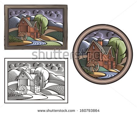 Watermill svg #2, Download drawings
