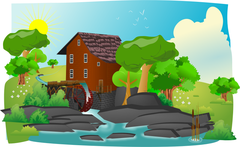 Watermill svg #7, Download drawings
