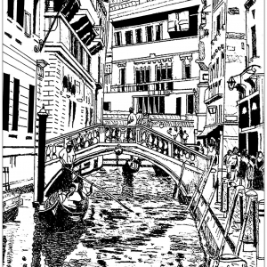 Waterway coloring #3, Download drawings
