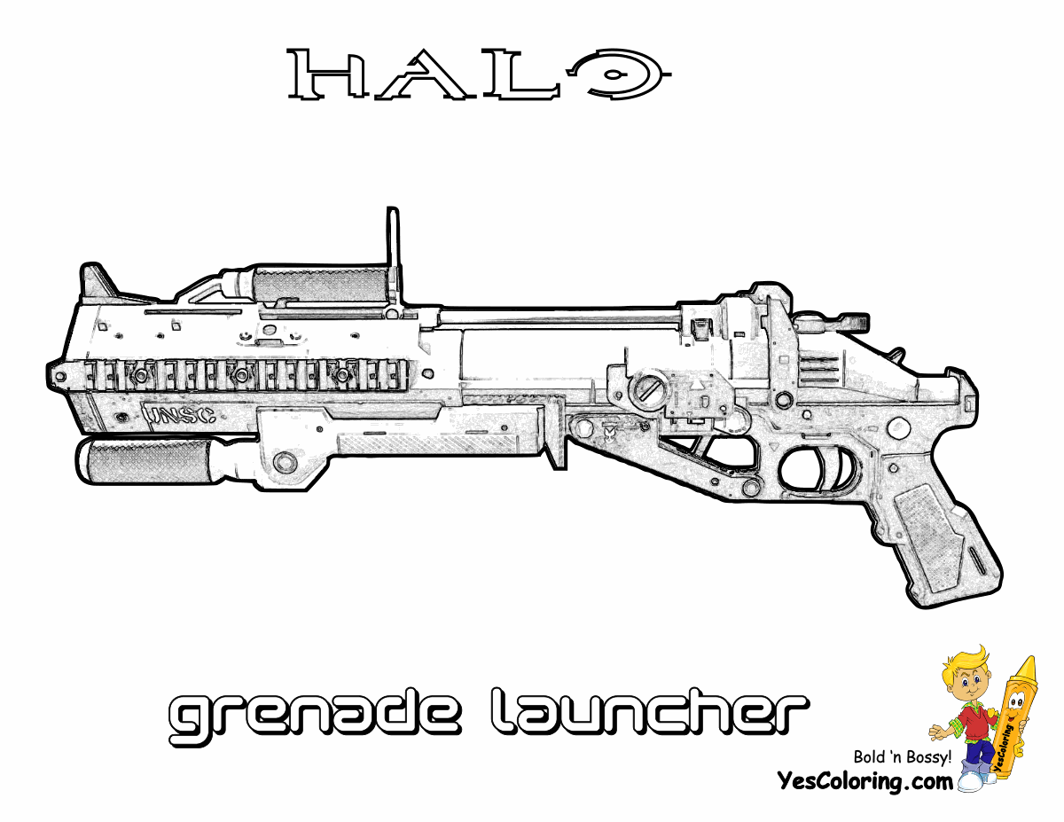 Weapon coloring #12, Download drawings