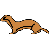 Weasel clipart #12, Download drawings