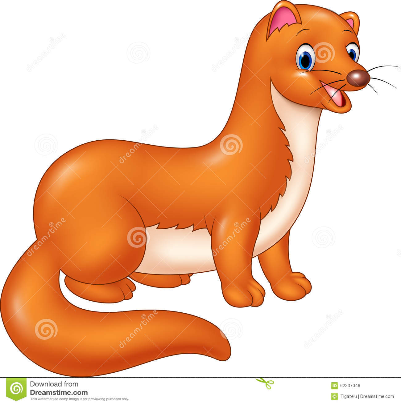 Weasel clipart #3, Download drawings