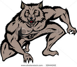 Werewolf clipart #2, Download drawings