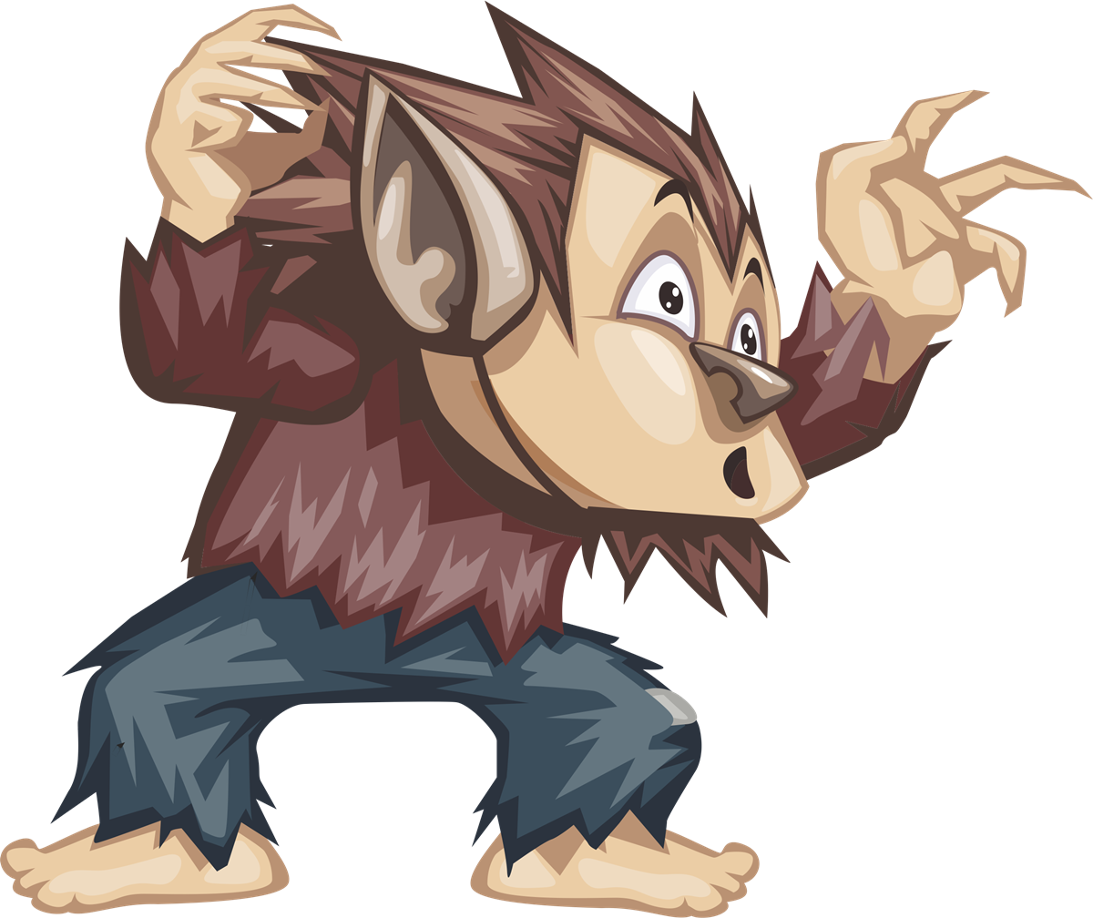 Werewolf clipart #6, Download drawings