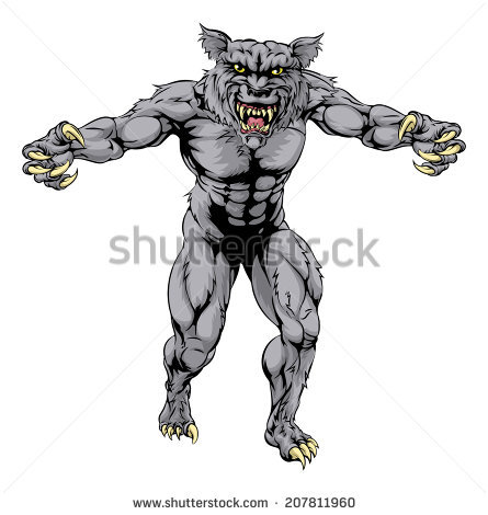 Werewolf svg #2, Download drawings