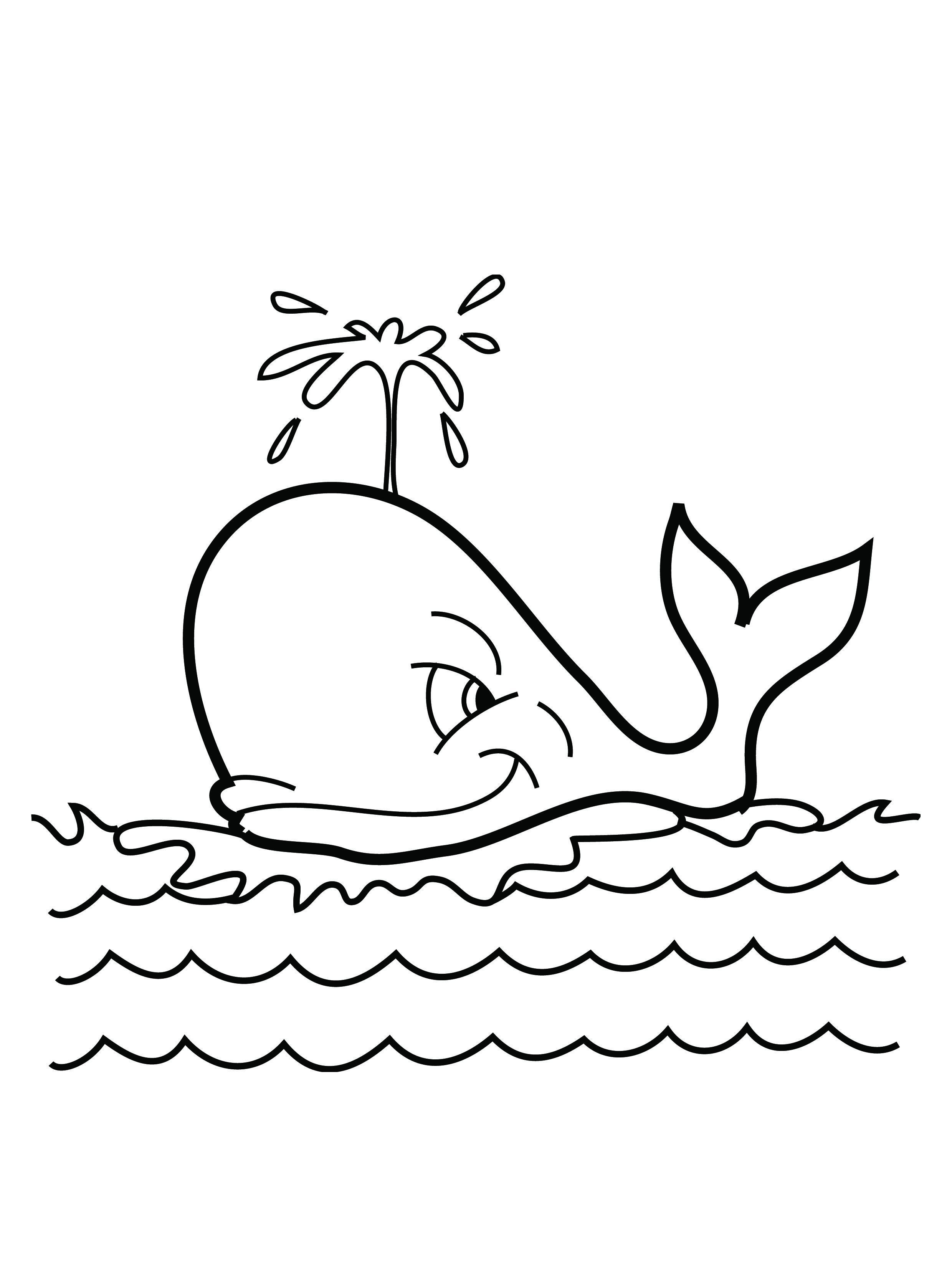 Whale coloring #12, Download drawings