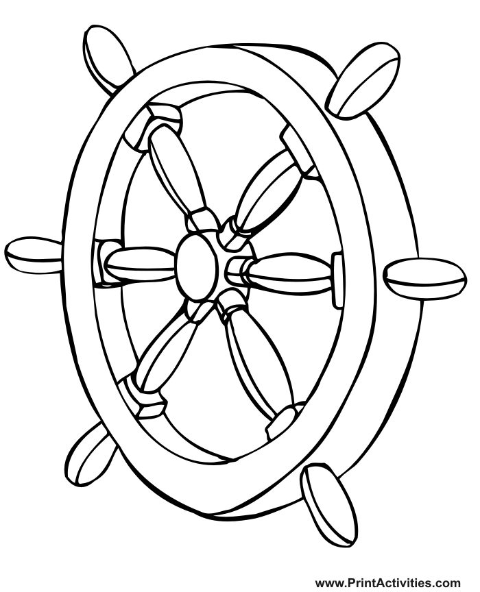 Wheel coloring #19, Download drawings