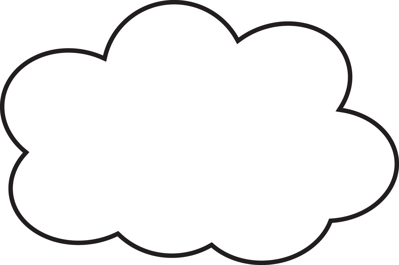 White Cloud clipart #4, Download drawings
