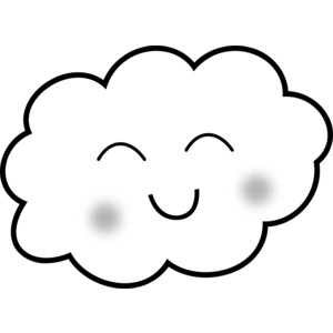 White Cloud coloring #10, Download drawings